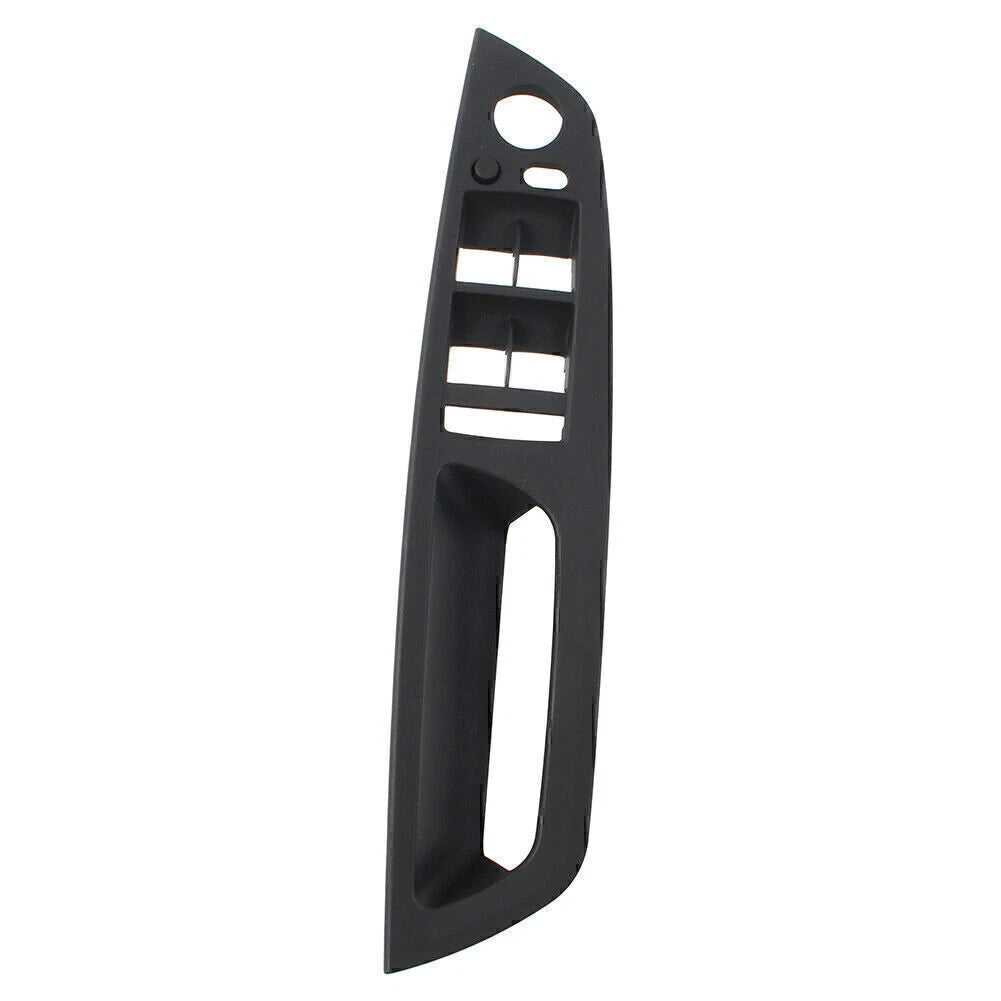 Inner Door Handle Trim Cover for BMW X5 X6 E70 LHD ABS Black (2007-2013)