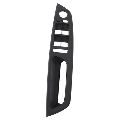 Inner Door Handle Trim Cover for BMW X5 X6 E70 LHD ABS Black (2007-2013)