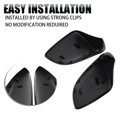 Rearview Mirror Cap Cover Black for Lexus IS RC 200 300 350 RC F SPORT (2014-2019)
