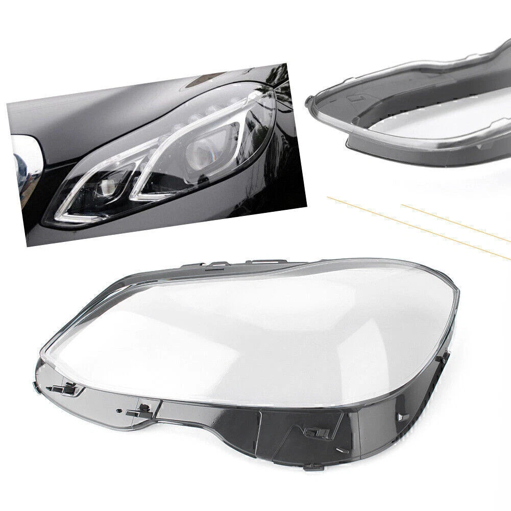Left Headlight Lens Cover for Mercedes Benz W212 (2014-2015)