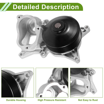 Engine Water Pump for BMW 535D (2008-2016) - Cooling Water Pump Replacement