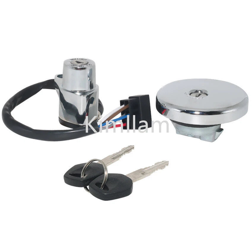 Ignition Key Switch Lock Set for Kawasaki Vulcan 500 LTD (2001-2009)