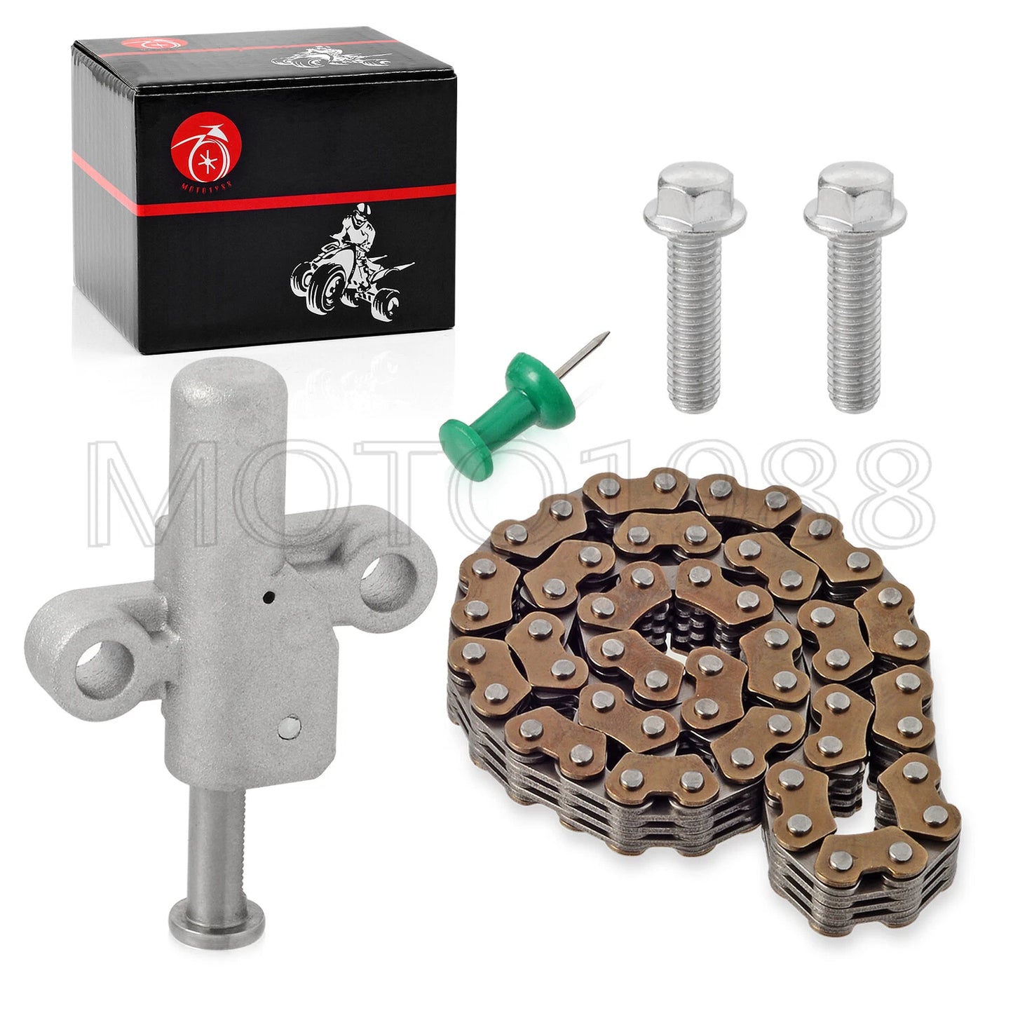 Cam Timing Chain 52L & Tensioner for HONDA TRX250 RECON (1997–2001)