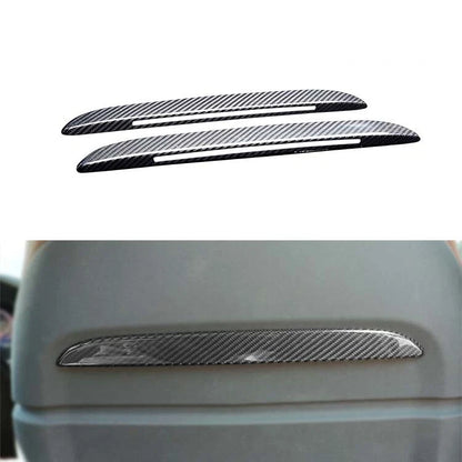 DRY Carbon Fiber Front Seat Back Strip Cover Trim for BMW X5 G05 2018-2023