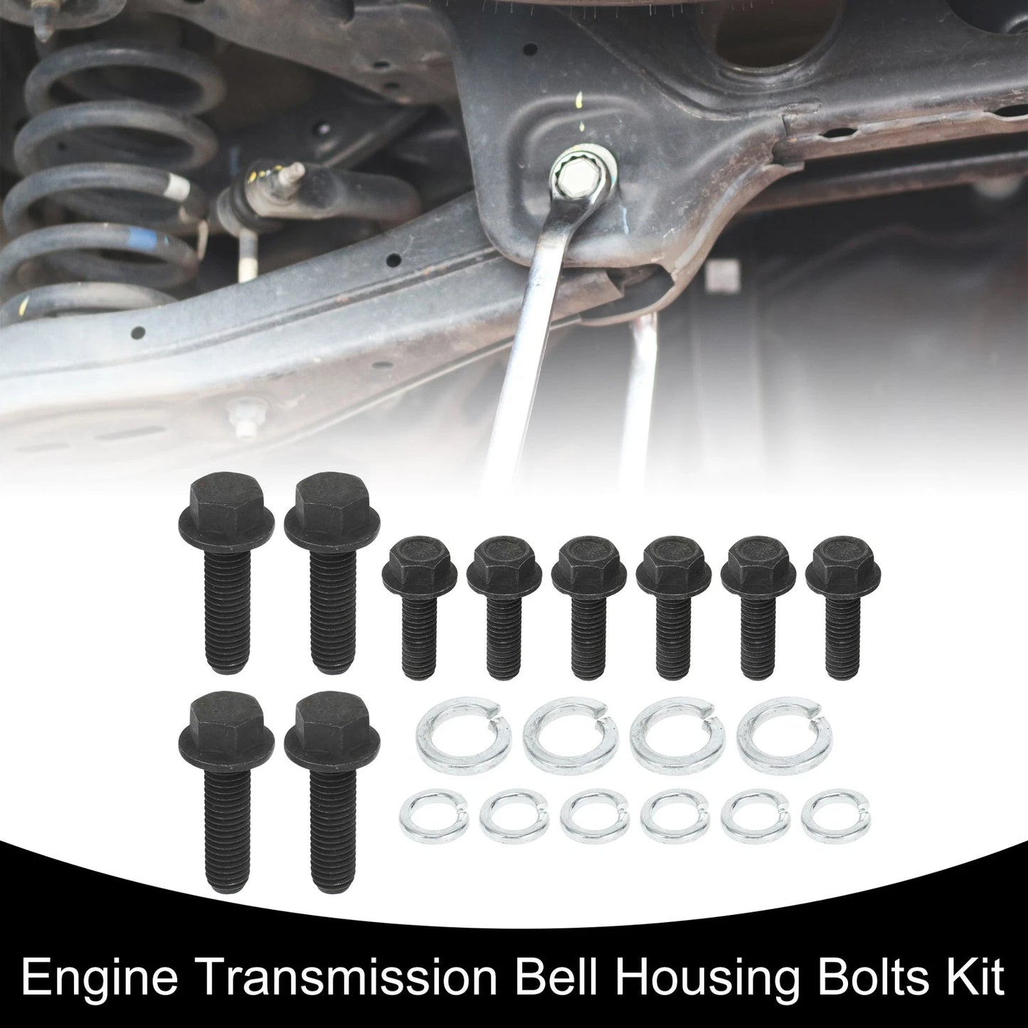 Bolts Engine Transmission Bell Housing for Chevrolet Chevelle (1968–1972)