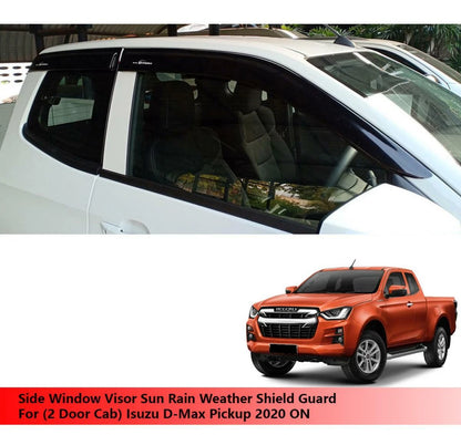 Windshield Air Guard Visor for Isuzu D-Max Ute(2020)