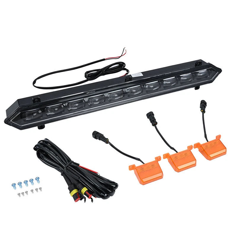 LED Grille Lights & 3 Amber Lamps for Toyota Tundra PRO 2022-2023