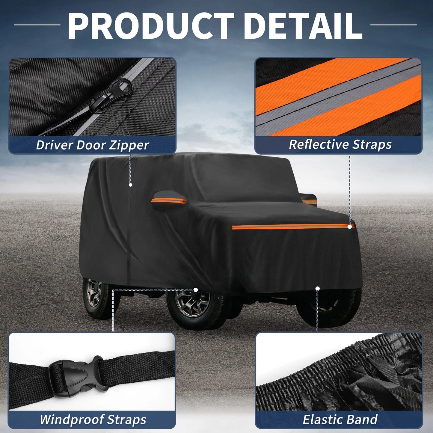 Waterproof All Weather Car Cover for Mitsubishi Delica Mini (2023)