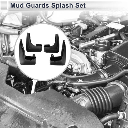Mud Flaps Splash Guards 1 Set for BMW 1 Series 120i E87 (2007-2011)