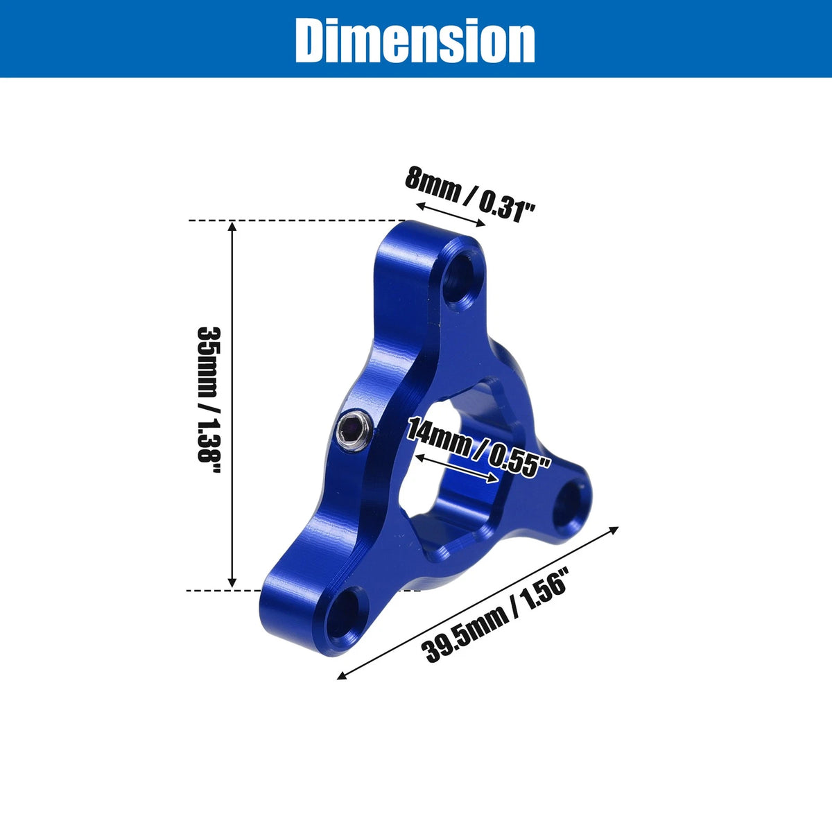 Fork Preload Adjusters 2 x 14mm Aluminum Alloy Blue for Racing Motorcycle