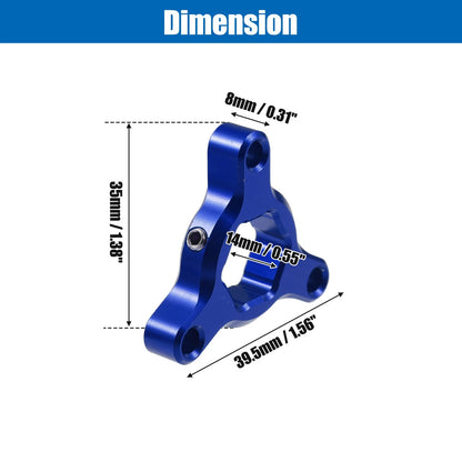 Fork Preload Adjusters 2 x 14mm Aluminum Alloy Blue for Racing Motorcycle