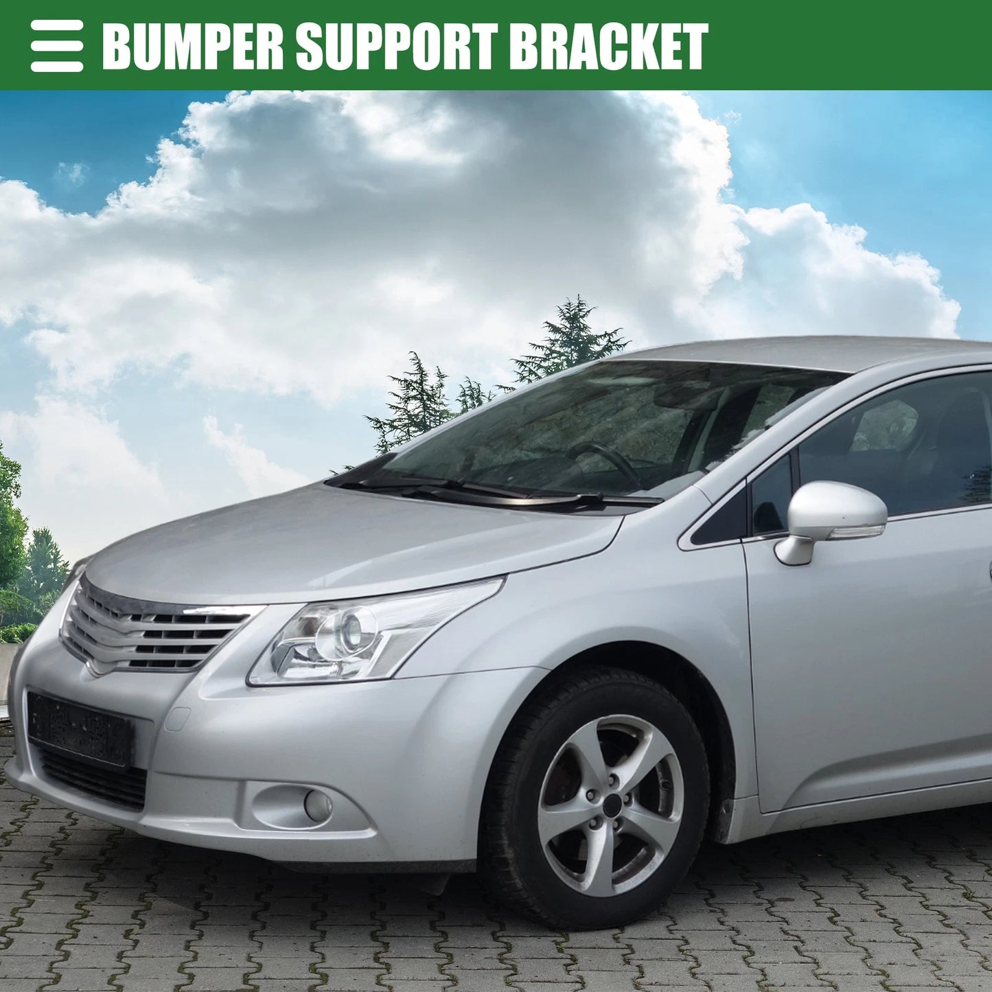 Front Left Bumper Support Bracket for Toyota Camry (2007–2011)