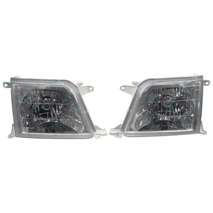 HeadLights PAIR LH+RH for Toyota Prado 95 Series KZJ95 RZJ95 VZJ95 1999~2002