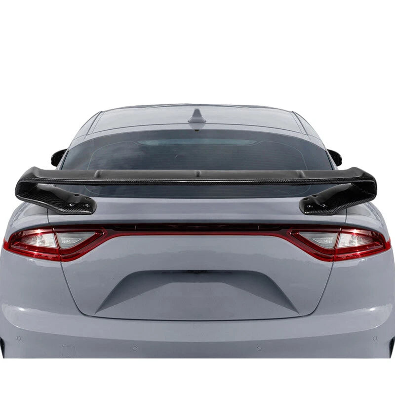 Carbon Fiber Rear Trunk Spoiler Wing for Kia Stinger 2018-2023