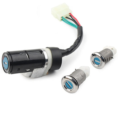 5-Wire Ignition Switch Lock Key Set for GY6 50cc Scooter Moped Motorcycle