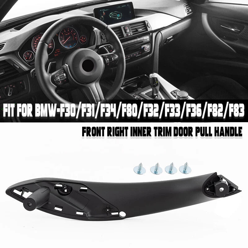 Front Right Inner Trim Door Pull Handle for 12-19 BMW F30 F80 F31 F32 F36