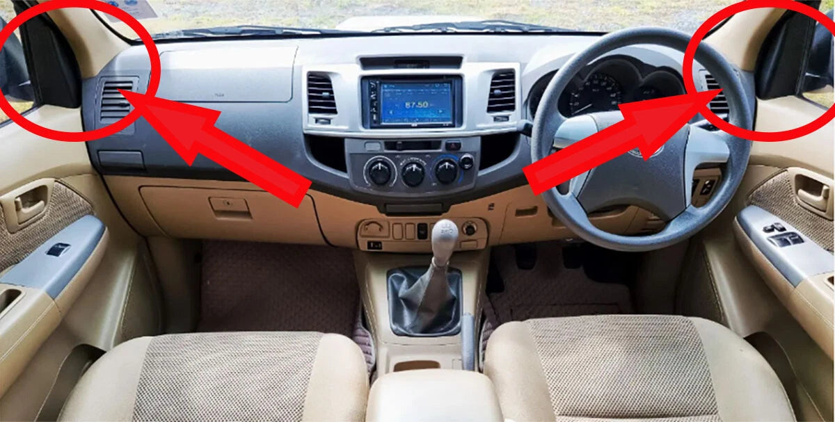 Tweeter Cover Trim for Toyota Hilux MK6 MK7 Vigo (2005-2014)