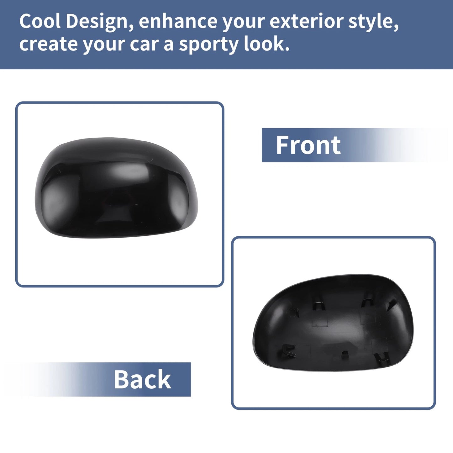 Left Side Mirror Cover Cap for Ford F-150 (1997-2003)