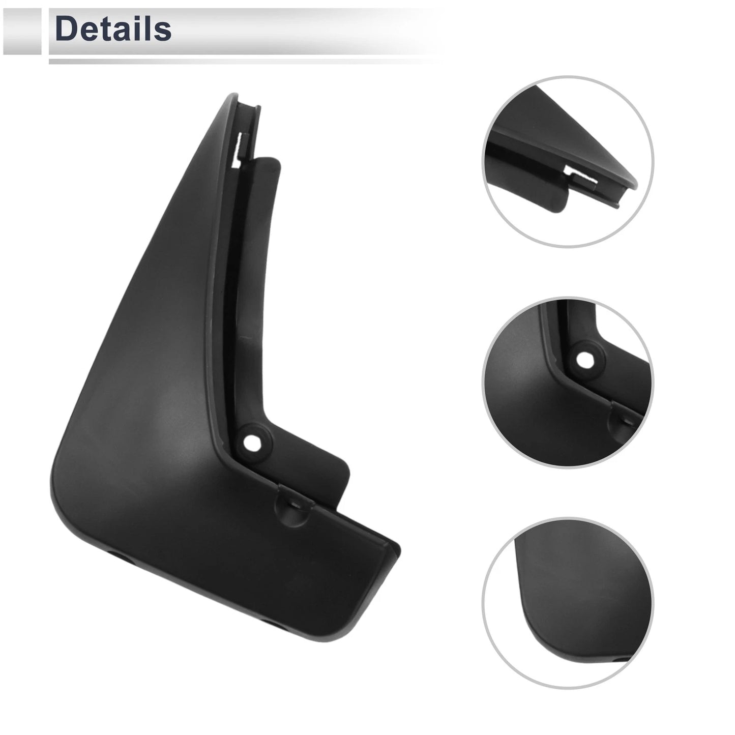 Mud Flaps Splash Guards 1 Set for BMW 3 Series (1997-2005)