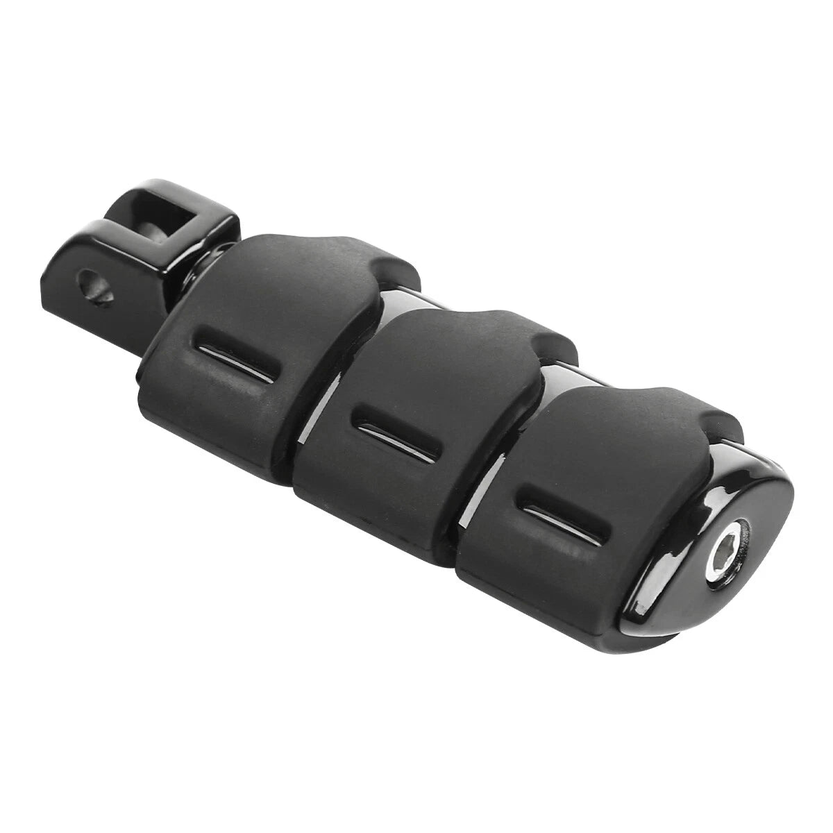 Black Front Rider Driver Footpeg Pegs for Harley Softail Low Rider (2018-2025)