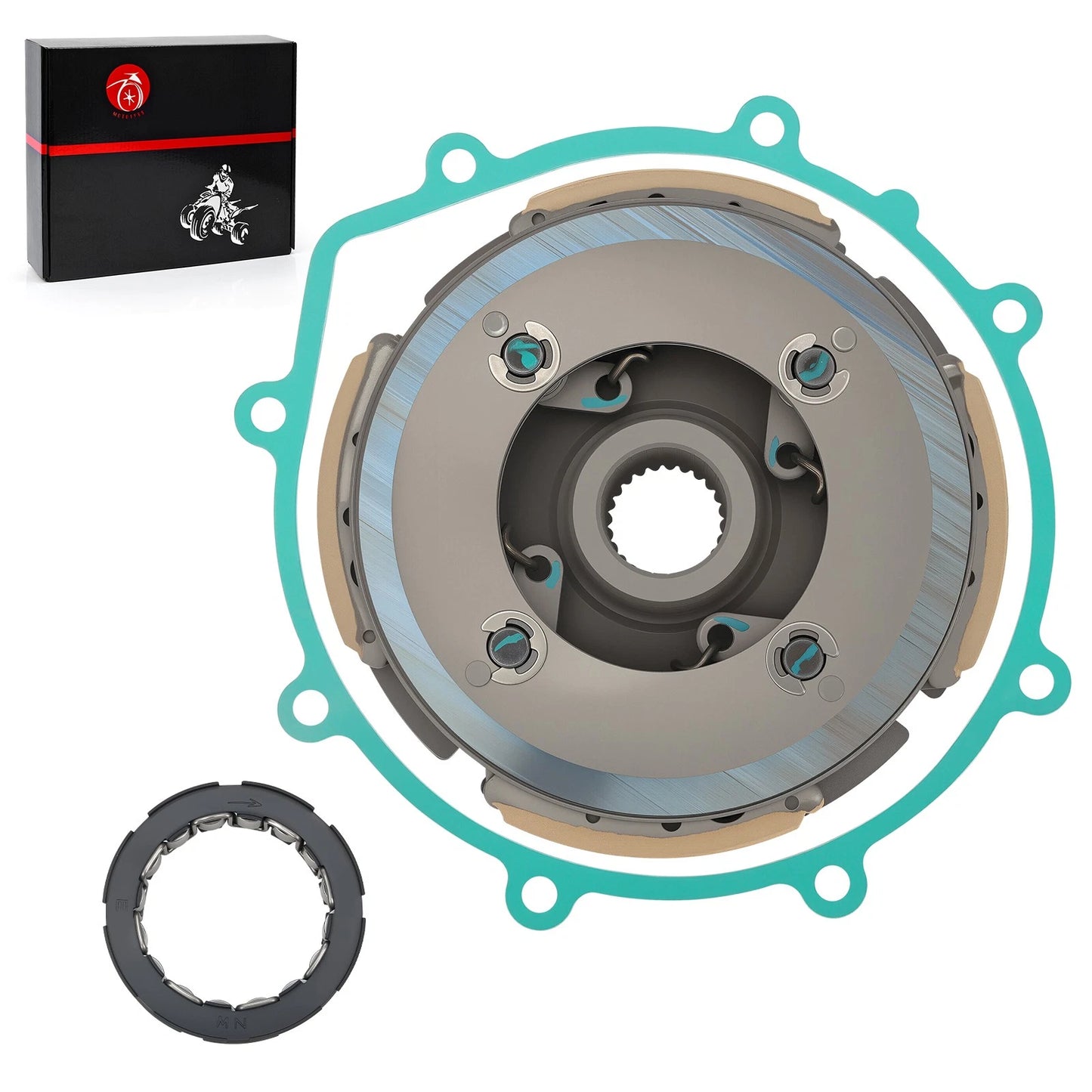 Wet Clutch Carrier & Bearing w/ Gasket for Yamaha Wolverine 350 YFM350 (2006-2009)