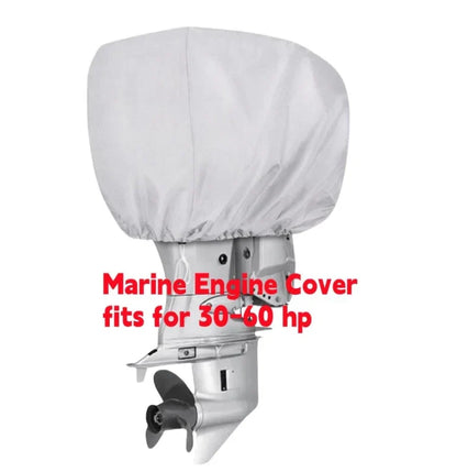30-60HP Waterproof Yacht Half Outboard Motor Cover for Marine Engine