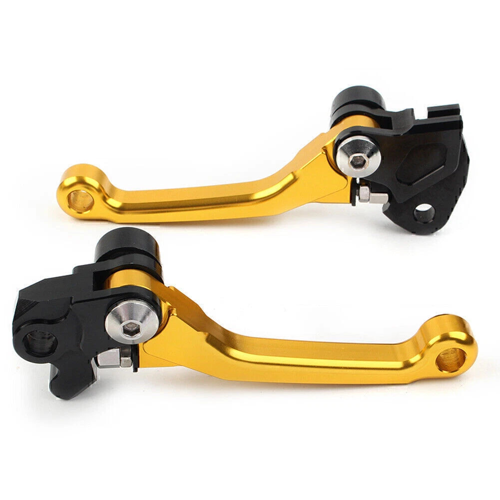 Golden CNC Aluminum Brake Clutch Levers for RMZ450 (2005-2022)