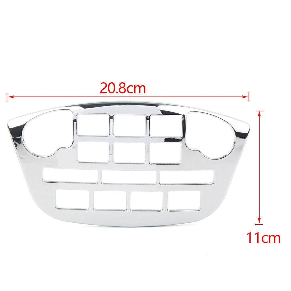 Chrome Radio Accent Panel Trim for Honda Goldwing GL1800 (2001-2011)