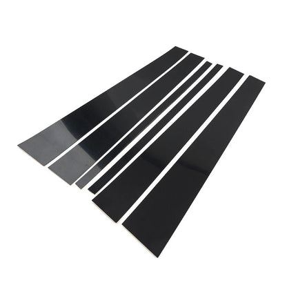 6pcs Black Center Pillar Posts Trim for Ford Expedition, Navigator (1997-2016)