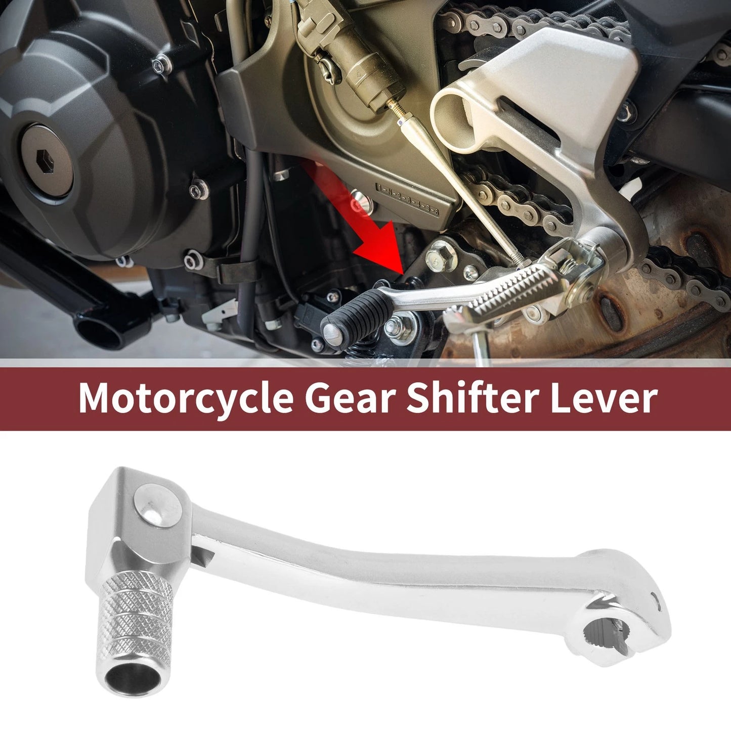 Folding Motorcycle Gear Shifter Lever for Honda XR50 (2000-2003)