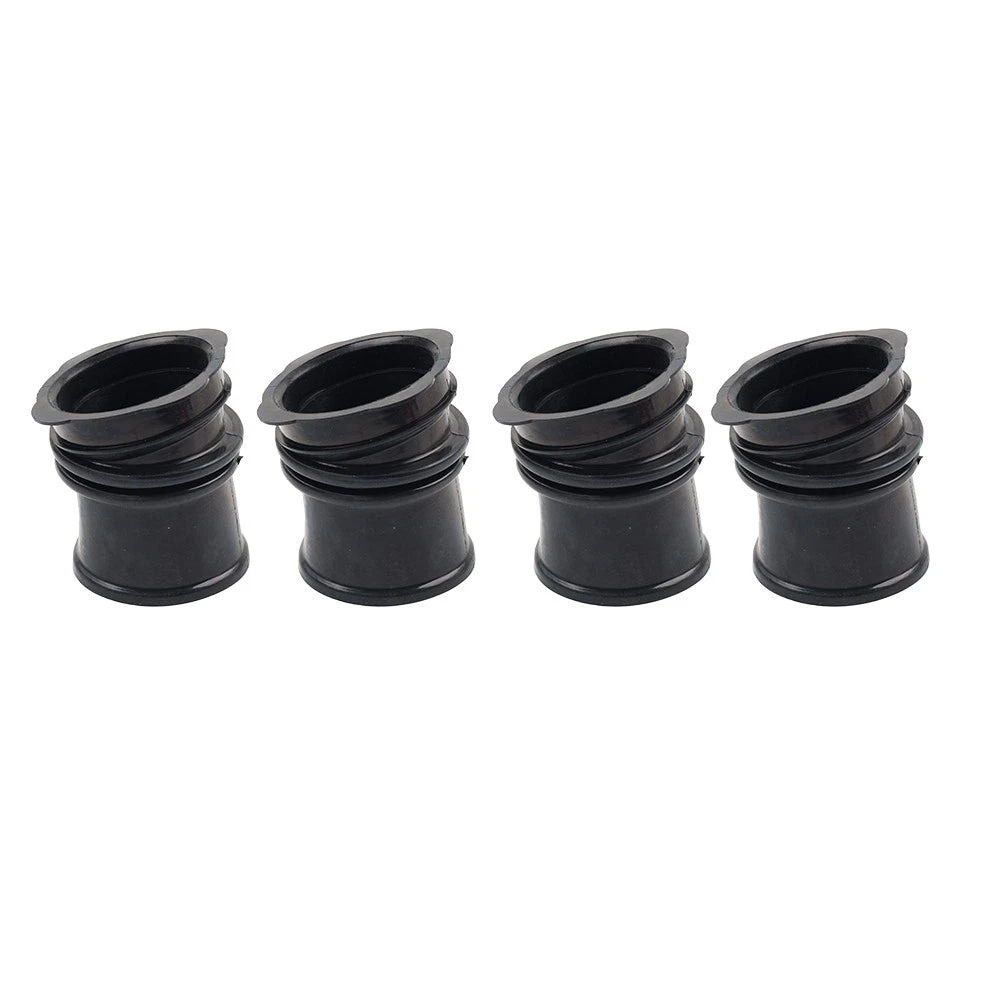 4x Carburetor Intake Manifold Boot Joint for Yamaha FZR250 FZX250 (1986-1988)