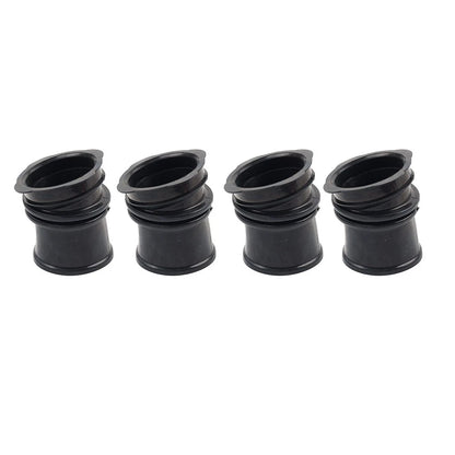 4x Carburetor Intake Manifold Boot Joint for Yamaha FZR250 FZX250 (1986-1988)