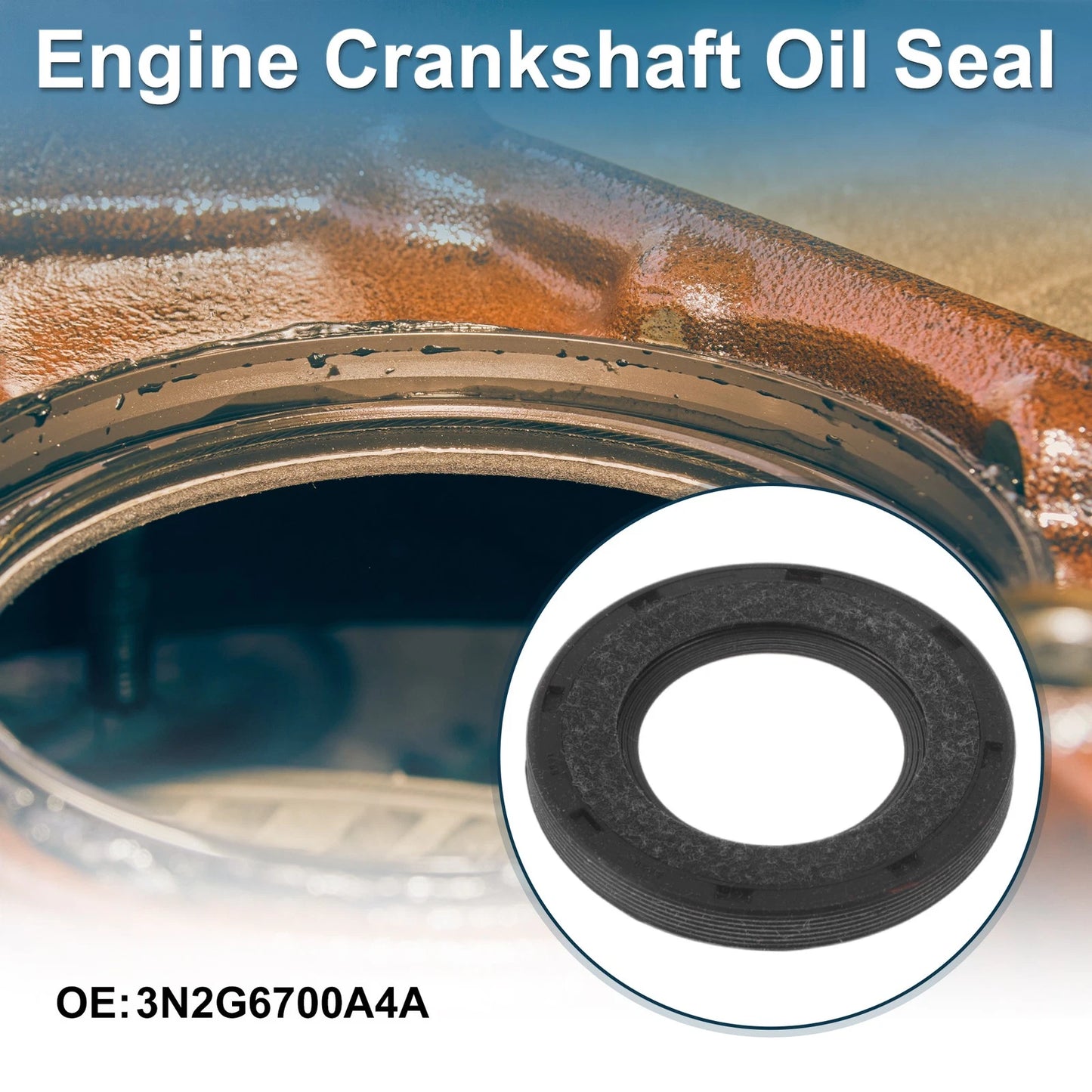 Crankshaft Oil Seal for Ford Focus 1998-2012 Engine Main Seal