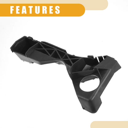 RH Front Bumper Support Bracket for Toyota Corolla (2003-2007) 1 Pc Black