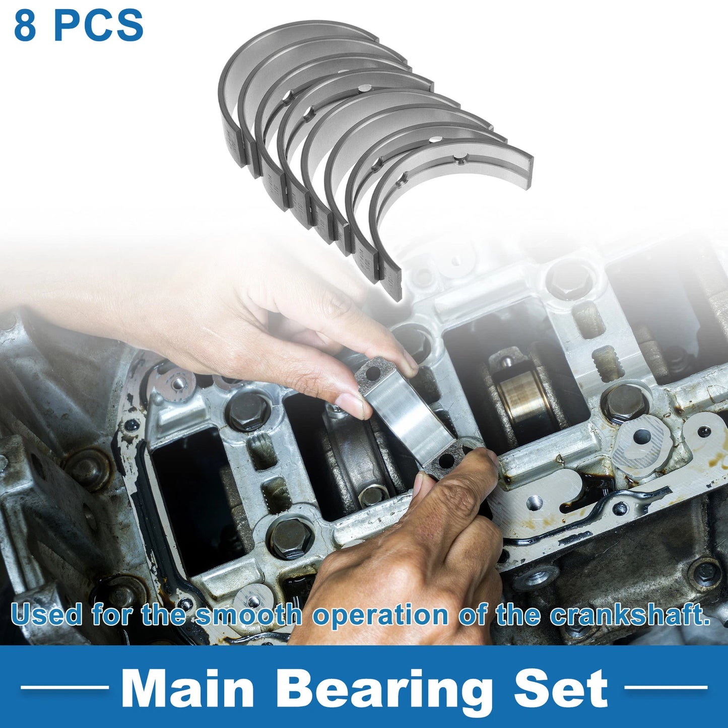 Main Bearing Set for Toyota Highlander (2005-2015)