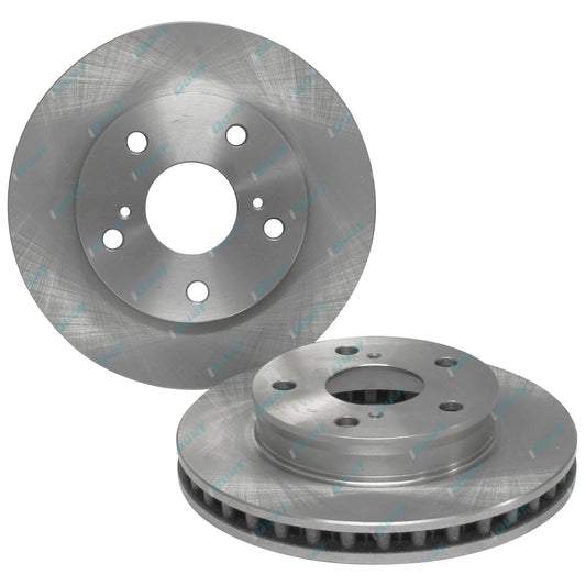 2 Front Disc Brake Rotors for Toyota Hilux GGN15 KUN16 TGN16 2005-2015