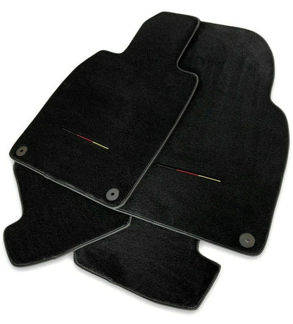 Floor Mats for Audi A3 2013-2020 8V Sedan 4-Door Carpet Black AutoWin