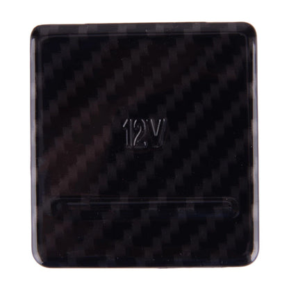 Carbon Fiber Cigarette Lighter Trim Cover for Ford Mustang