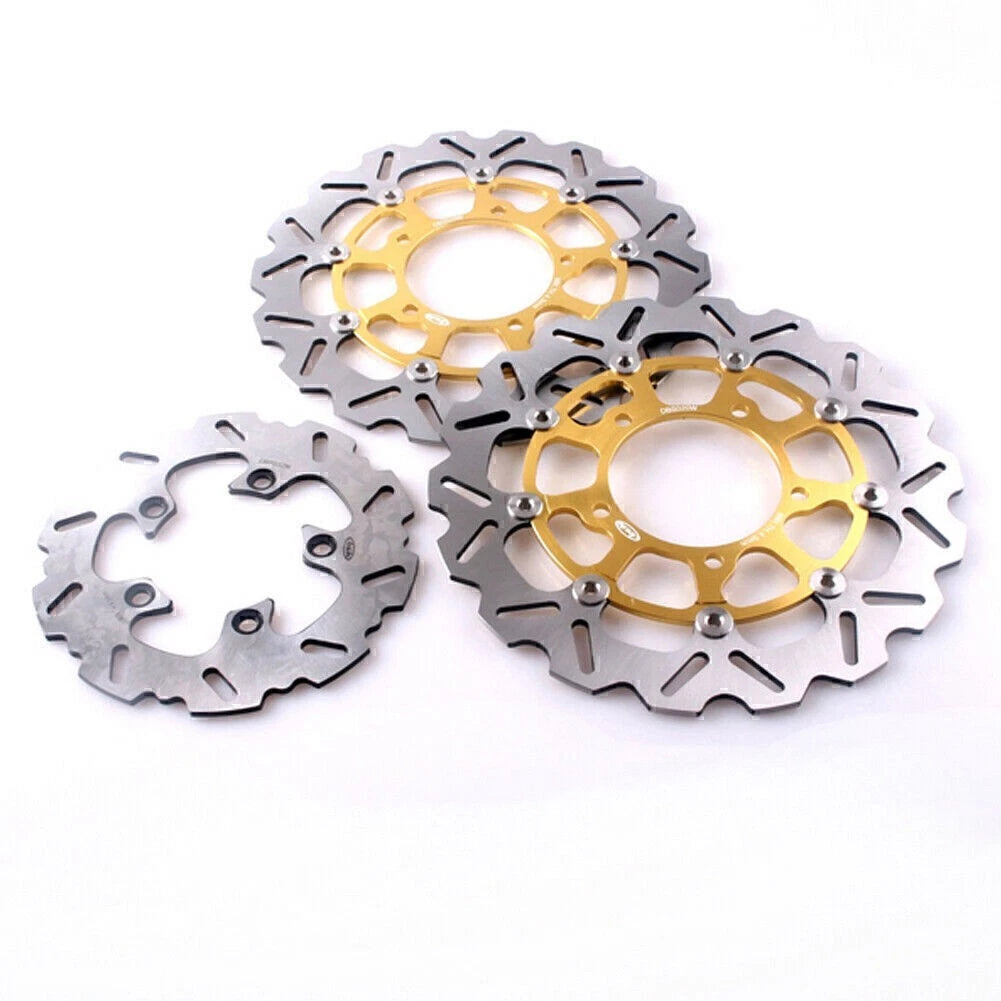 Brake Disc Rotors  Gold for Suzuki GSXR600 GSXR750 GSXR1000 (2005-2008)