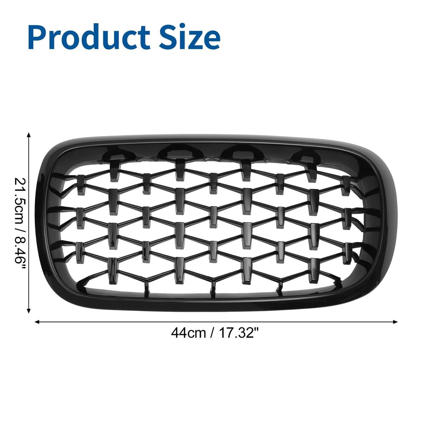 Front Hood Bumper Grille for BMW X5 F15 (2014-2016)