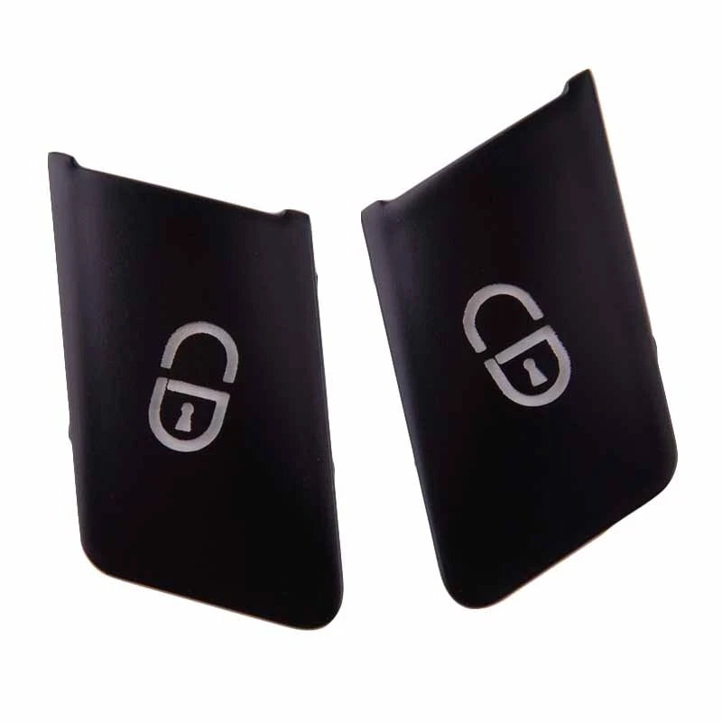 4x Door Lock Unlock Button Cover Trim for Benz C E Class W204 W212 (2007-2016)