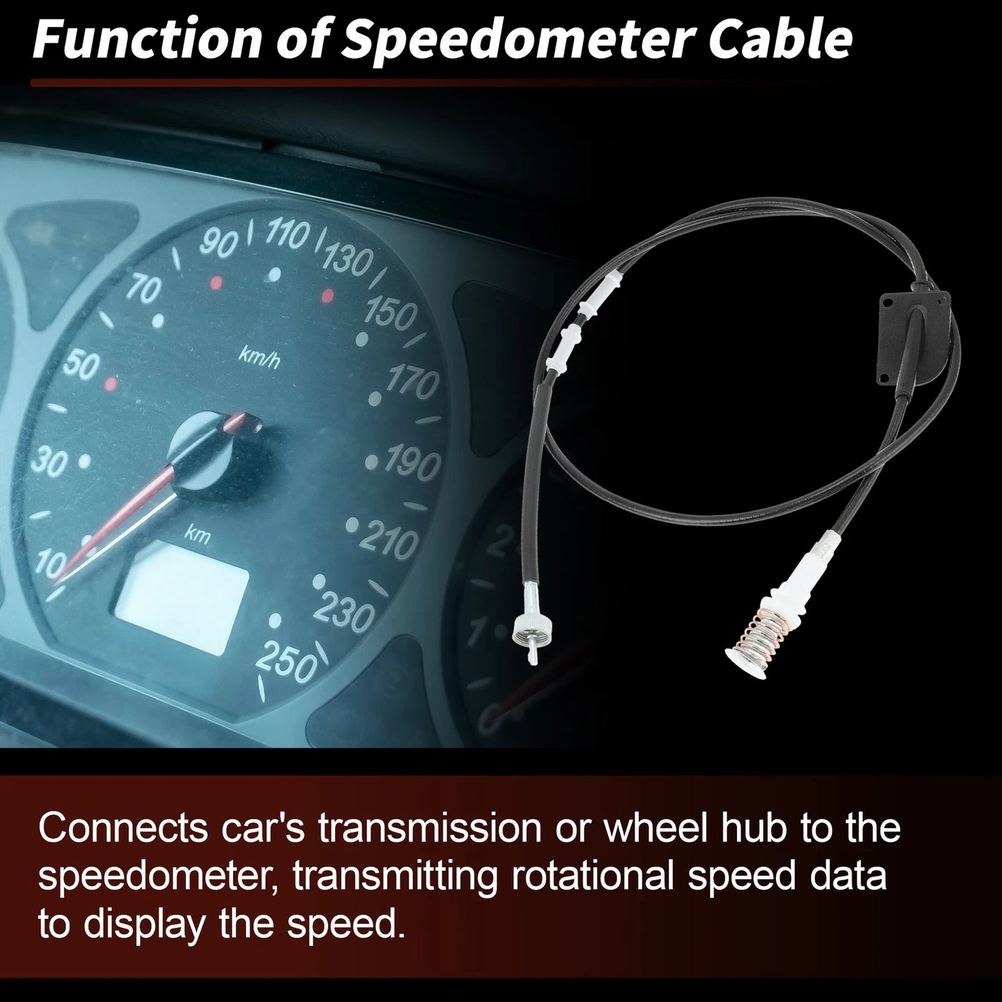 72" Speedometer Cable for Nissan Navara D21 2.4L 3.0L (1986-1994)