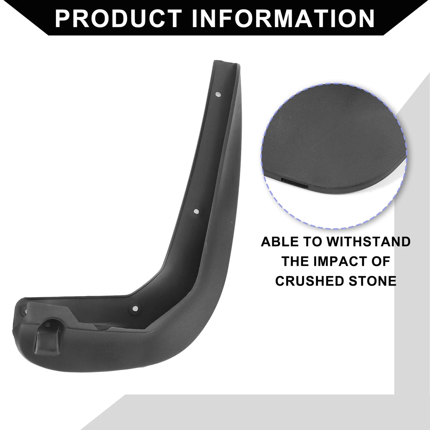 Mud Flap Splash Guards for Mini Cooper Countryman (2010-2023)