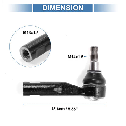 Front Outer Tie Rod End Links for Chevrolet Colorado / GMC Canyon (06-07)