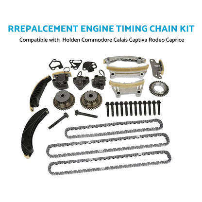 Timing Chain Kit & Gears for Holden Commodore VZ VE VF 3.6L (2004-2017)