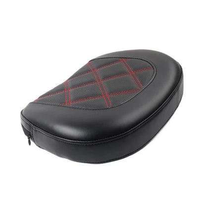 Red Stitching Sissy Bar Backrest Pad for Harley Electra Glide (2014-2023)
