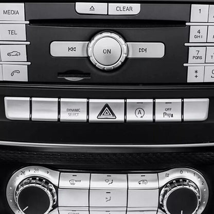 7 x Switch Cover Trim for Benz A Class W176, B Class W246, C117 (2012-2019)