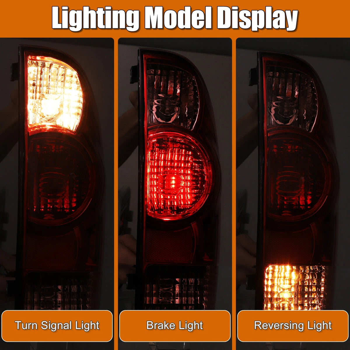 Car Tail Light Assembly for Toyota Tacoma 2005-2015 Rear Brake Lamp