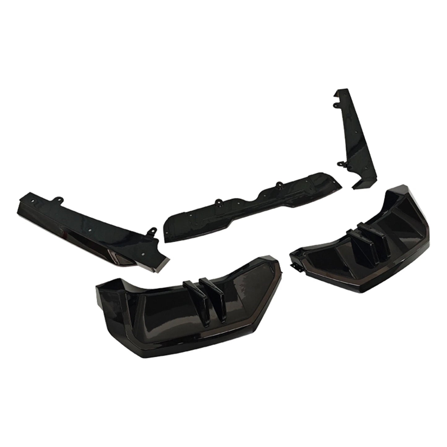Rear Bumper Diffuser Lip for BMW 5 Series I5 G60 G61 (2024 - ) Gloss Black
