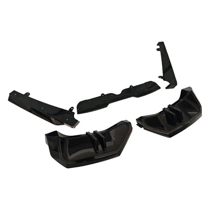 Rear Bumper Diffuser Lip for BMW 5 Series I5 G60 G61 (2024 - ) Gloss Black